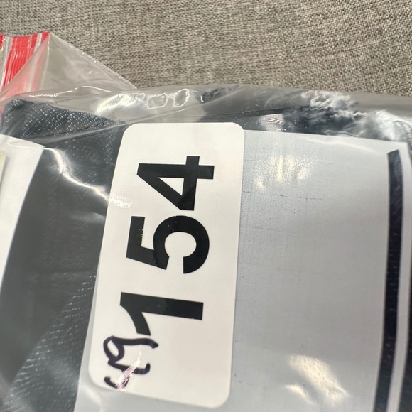 NEW! Tinseltown Booty Mini Shorts XL Fringe Blue Jean Drawstring Elastic waist - Picture 11 of 11